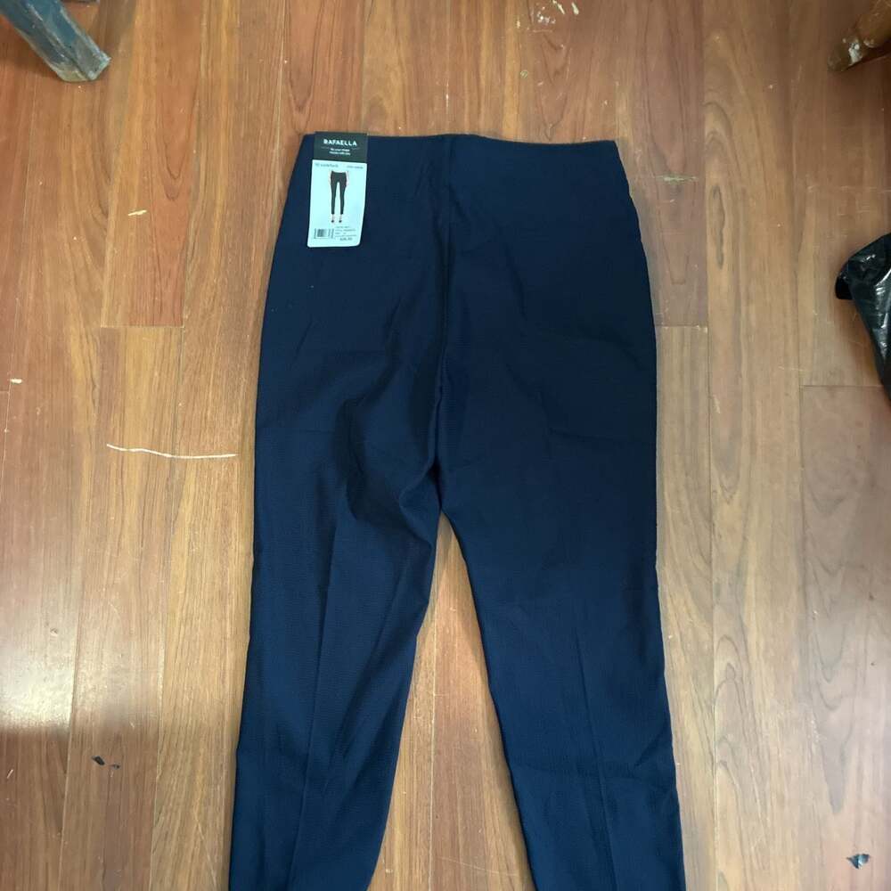 Eileen Fisher Black Stretch Elastic Waist Pants
